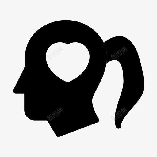 母亲女性女孩svg_新图网 https://ixintu.com 母亲 女性 女孩 线条 符号