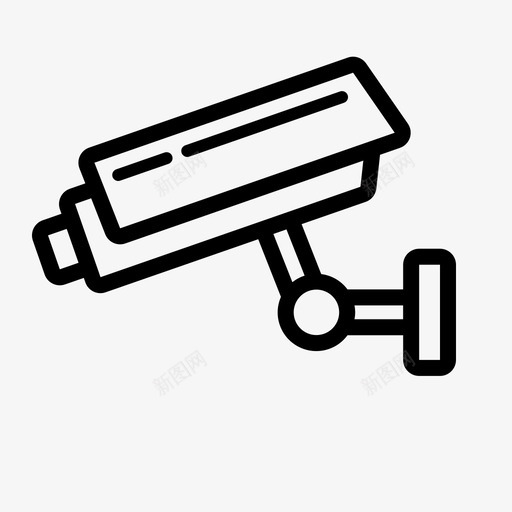 闭路电视摄像机电子svg_新图网 https://ixintu.com 闭路电视 摄像机 电子 安防 科技 家用电器