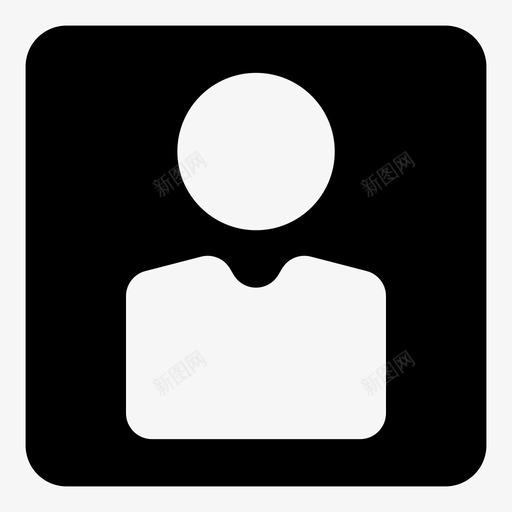 帐户框动作材料设计svg_新图网 https://ixintu.com 帐户 动作 材料 设计 设计人 人员 配置文件 用户