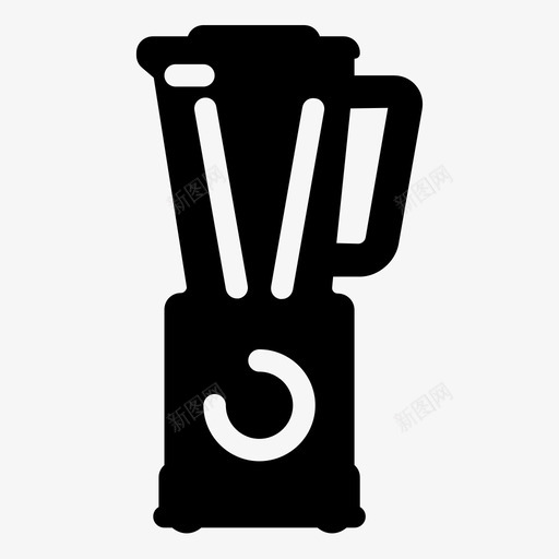 搅拌机玻璃搅拌机家用电器svg_新图网 https://ixintu.com 搅拌机 家用电器 玻璃 厨房 奶昔