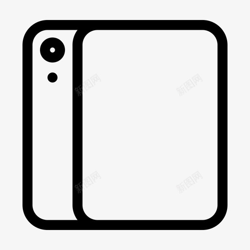 padpro正面ipadpro平板电脑手机svg_新图网 https://ixintu.com 正面 平板电脑 手机