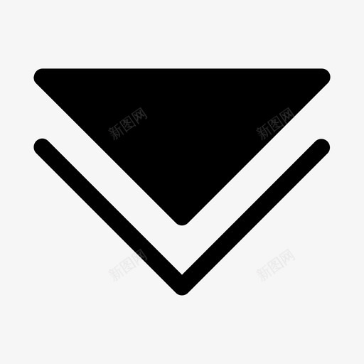方向角度箭头svg_新图网 https://ixintu.com 箭头 方向 角度 向下 应用程序 图示