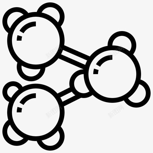 分子原子生物化学svg_新图网 https://ixintu.com 分子 原子 生物化学 生物学 结构 生物工程