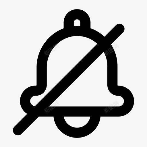 通知铃警报用户界面svg_新图网 https://ixintu.com 通知 警报 用户界面