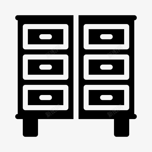 采购产品抽屉橱柜家具svg_新图网 https://ixintu.com 室内 采购 产品 抽屉 橱柜 家具 木材 家居装饰 线条