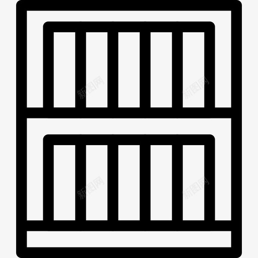 书柜书店书架学习svg_新图网 https://ixintu.com 书店 书柜 书架 学习