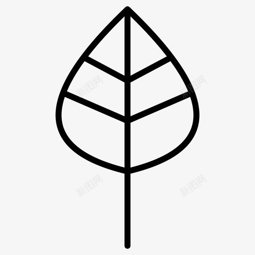 叶子秋天薄svg_新图网 https://ixintu.com 叶子 秋天