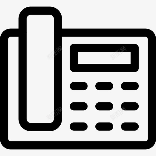 电话业务联系人svg_新图网 https://ixintu.com 业务 电话 业务联系 联系人 办公 办公室 室电话 接线员