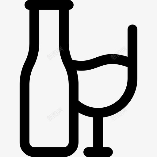 新年礼物日历香槟派对瓶子庆祝svg_新图网 https://ixintu.com 新年 礼物 日历 香槟 派对 瓶子 庆祝 杯子 假日