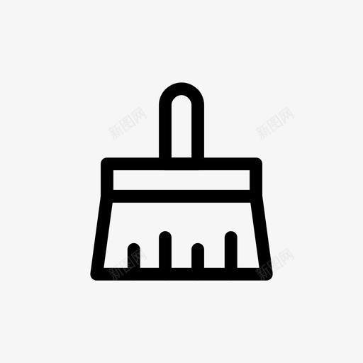 刷子扫帚清洁工具svg_新图网 https://ixintu.com 刷子 扫帚 清洁 清洁工 工具 清洁剂 染色