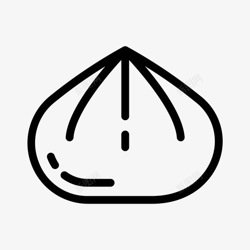 饺子中国菜饭svg_新图网 https://ixintu.com 中国菜 饺子 饭菜