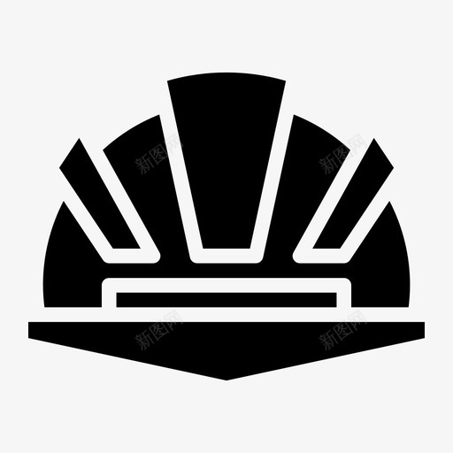 头盔安全帽劳动节svg_新图网 https://ixintu.com 劳动节 头盔 安全帽 工人