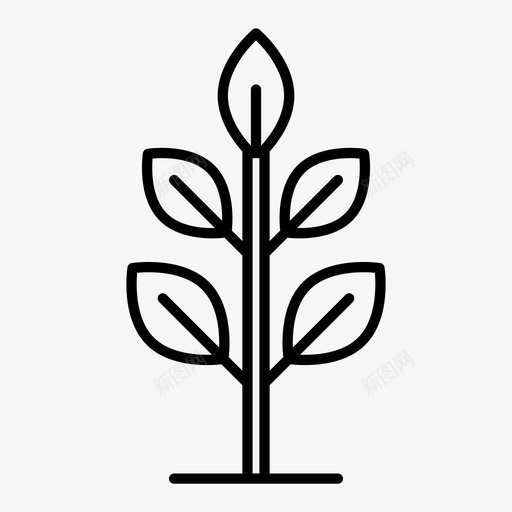 种植农场种植植物svg_新图网 https://ixintu.com 种植 农场 植物 叶子 幼苗