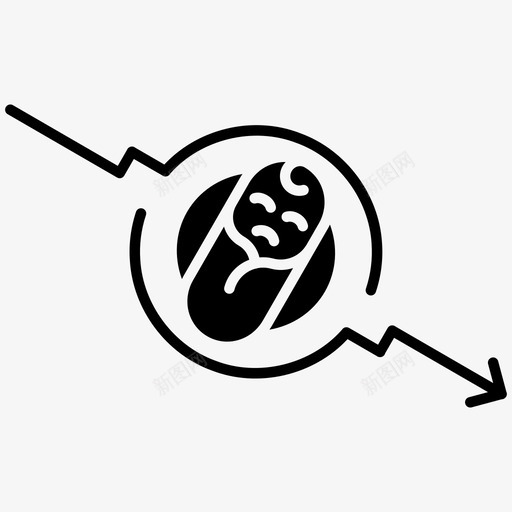 低出生率出生率人口统计学svg_新图网 https://ixintu.com 出生率 人口 人口统计 统计学 损失