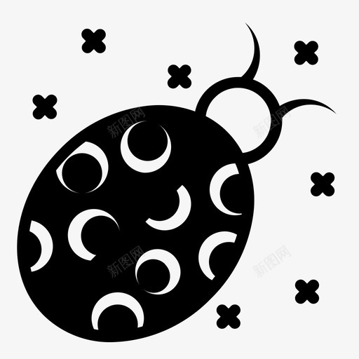 虫子秋天昆虫svg_新图网 https://ixintu.com 虫子 秋天 昆虫 瓢虫 秋雕文