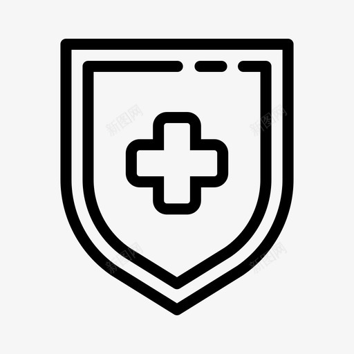 健康保护医疗加svg_新图网 https://ixintu.com 健康 保护 医疗 加盾 保健 卫生