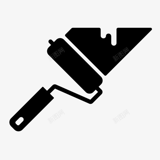 油漆颜色滴水svg_新图网 https://ixintu.com 油漆 颜色 滴水 翻新 工具
