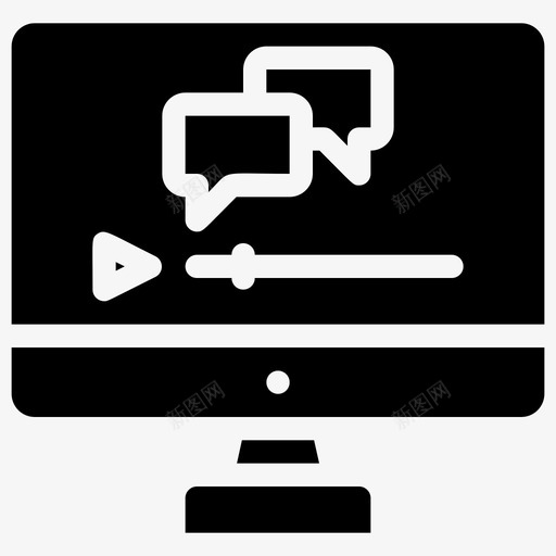 语言教程电子学习教育svg_新图网 https://ixintu.com 语言 教程 在线学习 电子 电子学 学习 教育 视频 计算机 字形