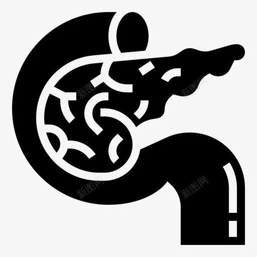 胰腺消化十二指肠svg_新图网 https://ixintu.com 胰腺 消化 十二指肠 内分泌系统 马戏团 元素