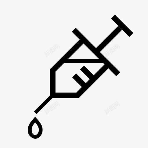 注射疫苗冠状病毒医生注射器svg_新图网 https://ixintu.com 疫苗 冠状 病毒 注射 医生 注射器 接种
