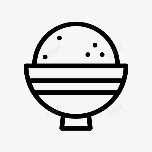 饭碗中国菜新年svg_新图网 https://ixintu.com 饭碗 新年 中国菜