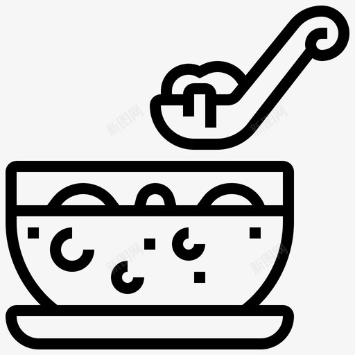 汤开胃菜碗svg_新图网 https://ixintu.com 开胃菜 碗菜餐 餐厅 系列