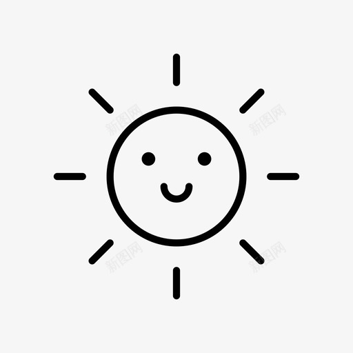 晴天炎热夏天svg_新图网 https://ixintu.com 晴天 炎热 夏天 天气
