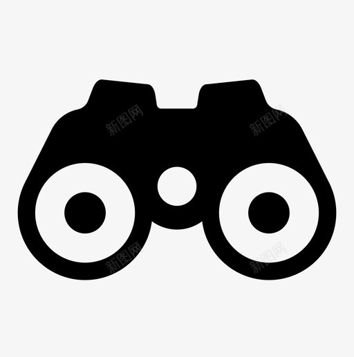 双筒望远镜观鸟探索svg_新图网 https://ixintu.com 双筒 望远镜观 探索 观察 搜索 间谍