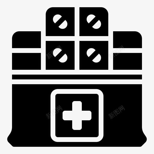 药丸保健品药品svg_新图网 https://ixintu.com 药丸 保健品 药品 药房 治疗 紧急 情况