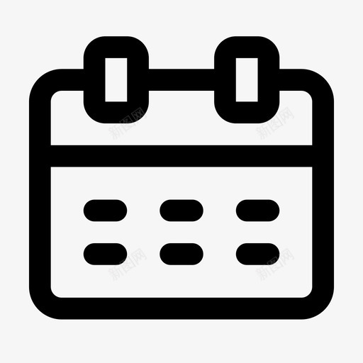日历约会生日svg_新图网 https://ixintu.com 日历 约会 生日 日期 事件 日程安排