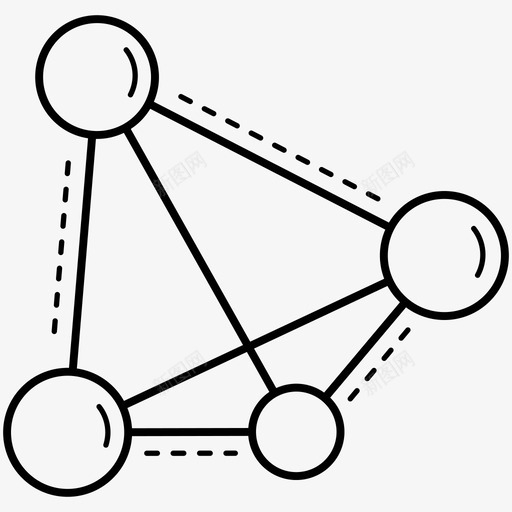分子结构分子模型分子svg_新图网 https://ixintu.com 分子结构 分子 模型 关系 科学