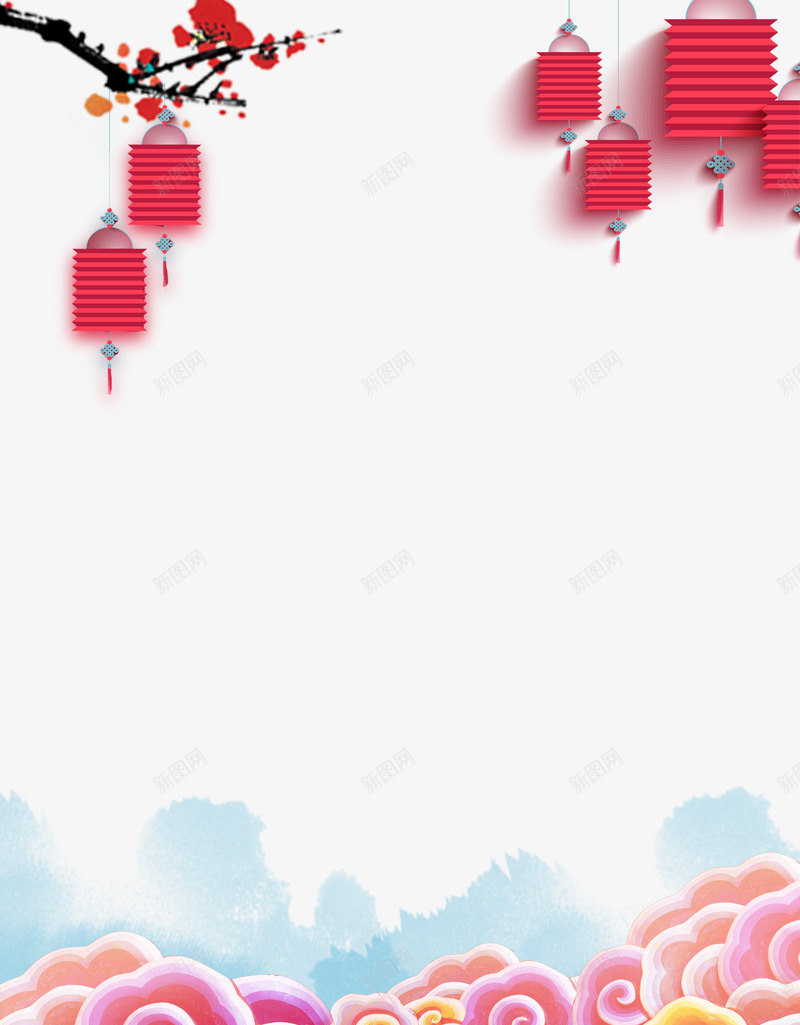装饰14五图png免抠素材_新图网 https://ixintu.com 装饰 五图