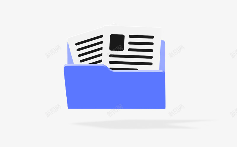 夹图标png免抠素材_新图网 https://ixintu.com 图标