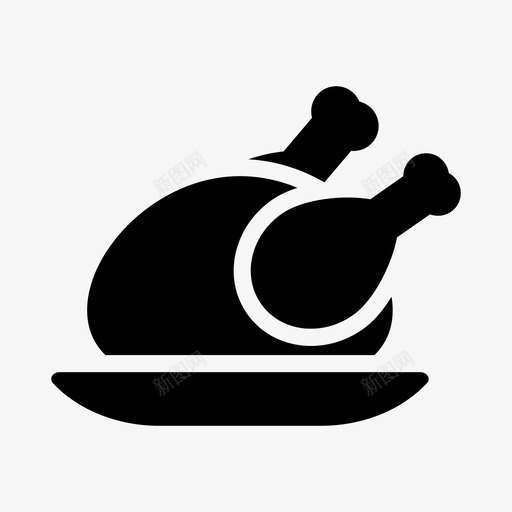 鸡肉菜肴食物svg_新图网 https://ixintu.com 鸡肉 菜肴 食物 腿肉 膳食 旅游 旅游线路