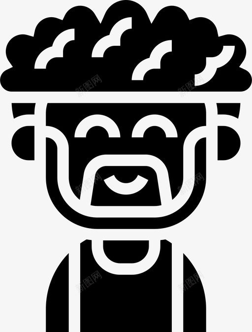 男人黑人男人随意svg_新图网 https://ixintu.com 男人 黑人 随意 快乐 微笑 生活 物质 雕文