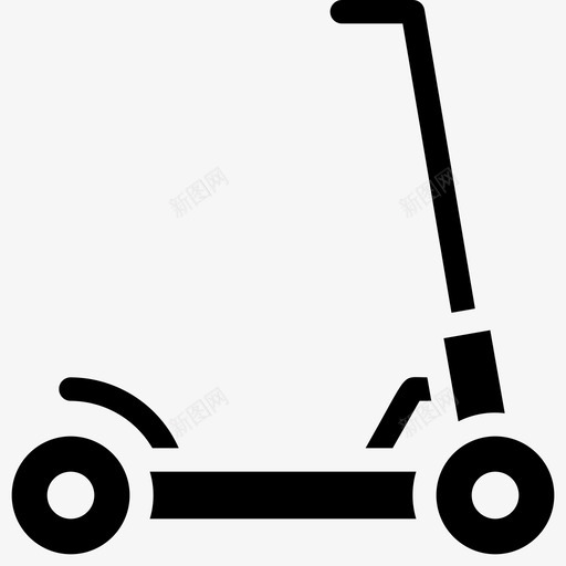 踏板车汽车自行车svg_新图网 https://ixintu.com 运输 运输车 车辆 踏板车 汽车 自行车 机器 标志