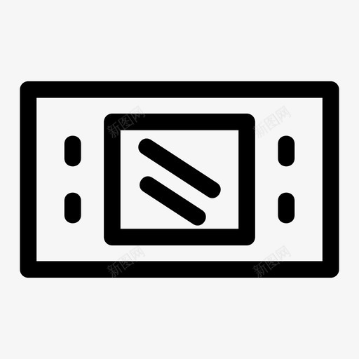 游戏机游戏杆科技设备svg_新图网 https://ixintu.com 游戏机 游戏 科技 设备