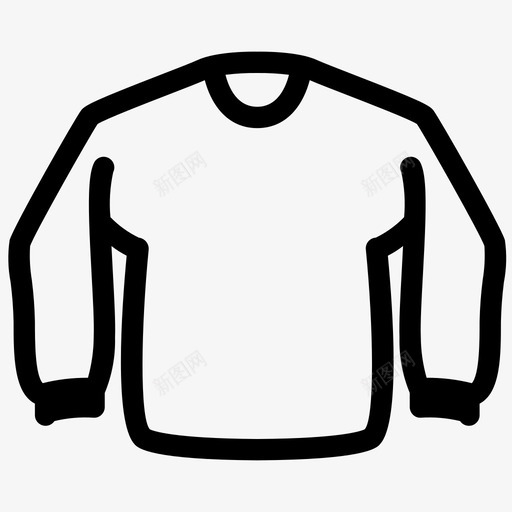 毛衣衣服服装svg_新图网 https://ixintu.com 时装 毛衣 衣服 服装 套头
