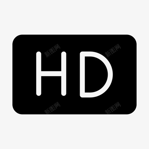 高清高清晰度多媒体svg_新图网 https://ixintu.com 视频 高清高 清高 清晰度 多媒体 质量 照片 线条