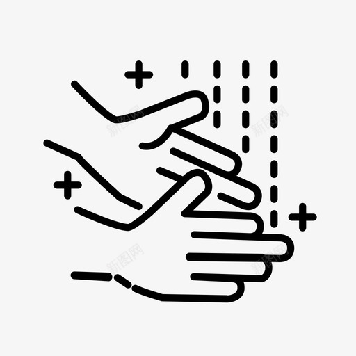 洗手电晕冠状病毒19svg_新图网 https://ixintu.com 病毒 洗手 冠状 电晕 健康 免疫