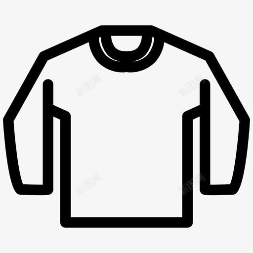 毛衣衣服服装svg_新图网 https://ixintu.com 时装 毛衣 衣服 服装 套头