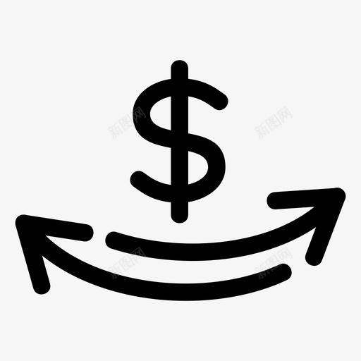 贸易商业合作svg_新图网 https://ixintu.com 货币 贸易 贸易商 商业 合作 美元 外汇 金融和 融和