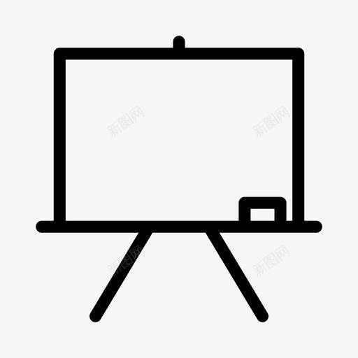 学校黑板教室svg_新图网 https://ixintu.com 教育 学校 黑板 教室 教育学 学习 白板 像素 线条