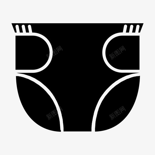 婴儿尿布可爱的女孩svg_新图网 https://ixintu.com 婴儿 尿布 可爱 爱的 女孩 孩子 玩具