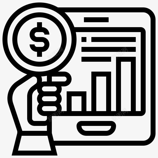 投资研究分析图表svg_新图网 https://ixintu.com 投资 研究 研究分析 图表 检查 储蓄