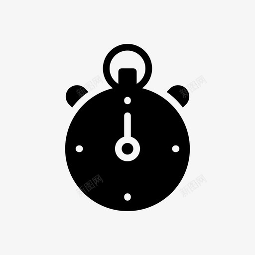 秒表闹钟警报svg_新图网 https://ixintu.com 秒表 闹钟 警报 时钟 计时器 搜索引擎 优化 互联网 线条 符号
