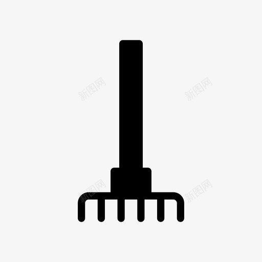 干草叉农业花园svg_新图网 https://ixintu.com 干草 农业 花园 公园 物体