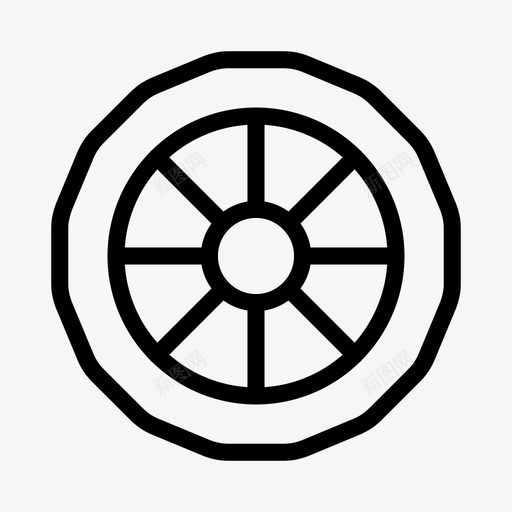 车轮配件汽车svg_新图网 https://ixintu.com 车轮 配件 汽车轮胎 运输工具 车辆 旅行 旅游线路 标志