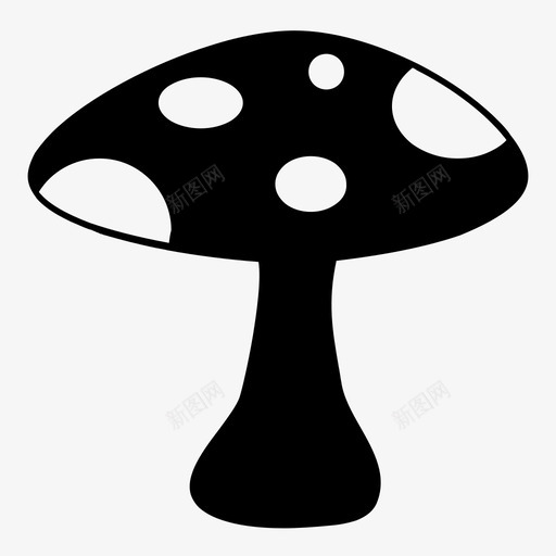蘑菇木耳天然svg_新图网 https://ixintu.com 蘑菇 木耳 天然