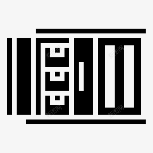 集装箱货物进口svg_新图网 https://ixintu.com 装运 集装箱 货物 进口 产品 图示